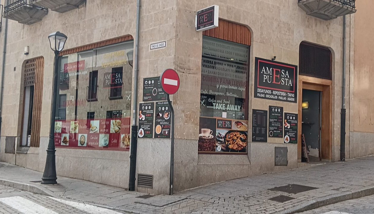 Restaurante A Mesa Puesta Comida Casera en el Centro de Salamanca