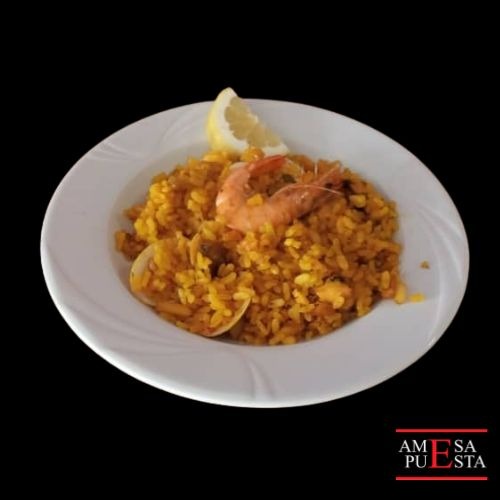 Paella de marisco