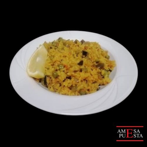 Paella de verduras
