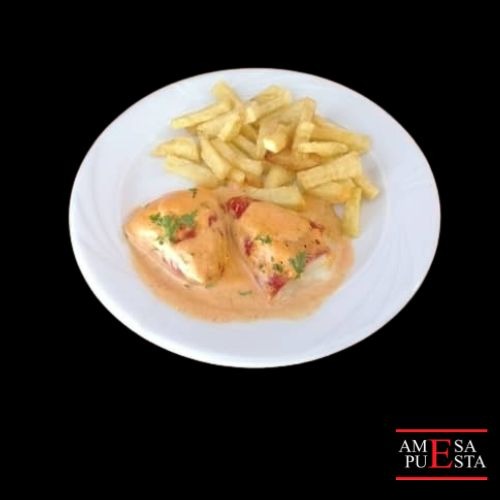 Pimientos rellenos de bacalao